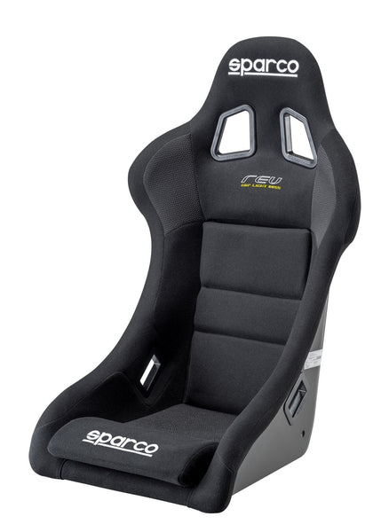 Sparco Black REV II FIA APPROVED Race Competition Seat - 008142FNR