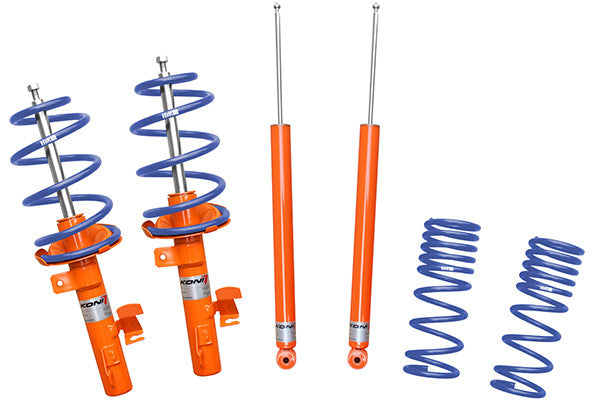Koni STR-T Kit 2007-2013 Volvo C30 excl. self-leveling susp. - Front and Rear Kit STR.T Shocks and Springs - 1120 0862 - (2013 2012 2011 2010 2009 2008 2007)