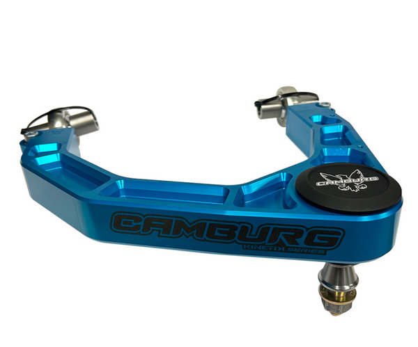 Camburg KINETIK V2 Performance Billet Uniball Upper Arms (KING BLUE) for 2023-2023 Ford F-150 - CAM-110233-BLU [2023]