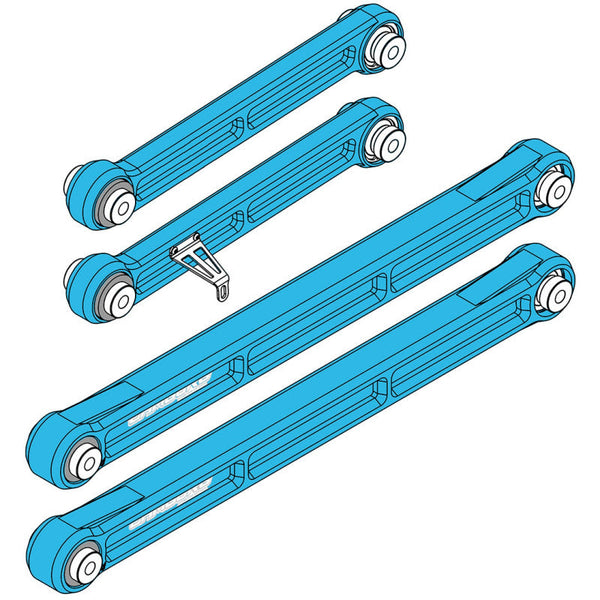 Camburg KINETIK Series Rear Billet Trailing Arm Kit (KING BLUE) for 2023-2024 Toyota Sequoia - CAM-320029-BLU [2024 2023]