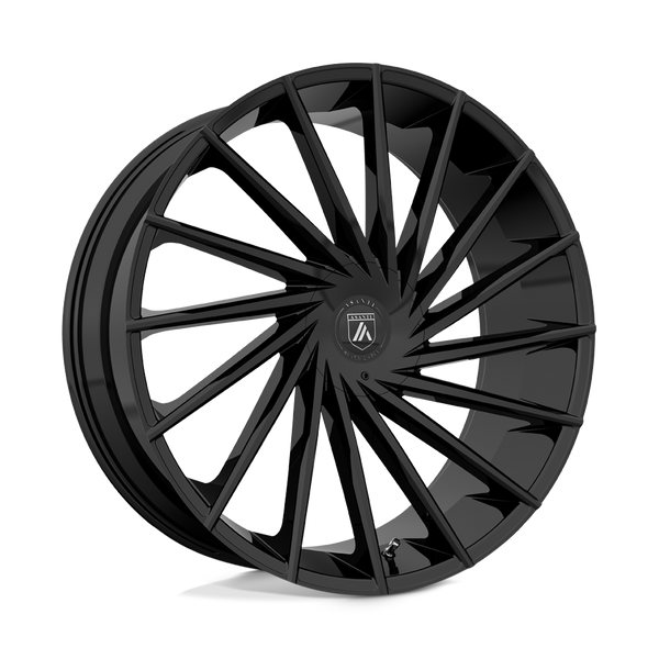 Asanti Black ABL-18 MATAR GLOSS BLACK Wheels for 2007-2013 CHEVROLET AVALANCHE [] - 28X10 30 MM - 28"  - (2013 2012 2011 2010 2009 2008 2007)