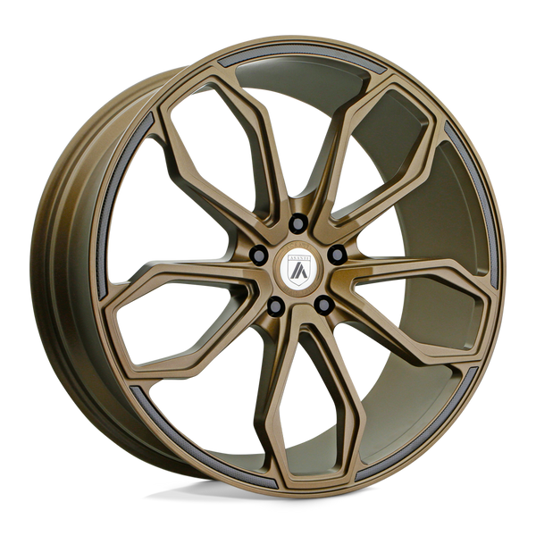 Asanti Black ABL-19 ATHENA SATIN BRONZE Wheels for 2008-2009 PONTIAC G8 [] - 20X8.5 38 MM - 20"  - (2009 2008)