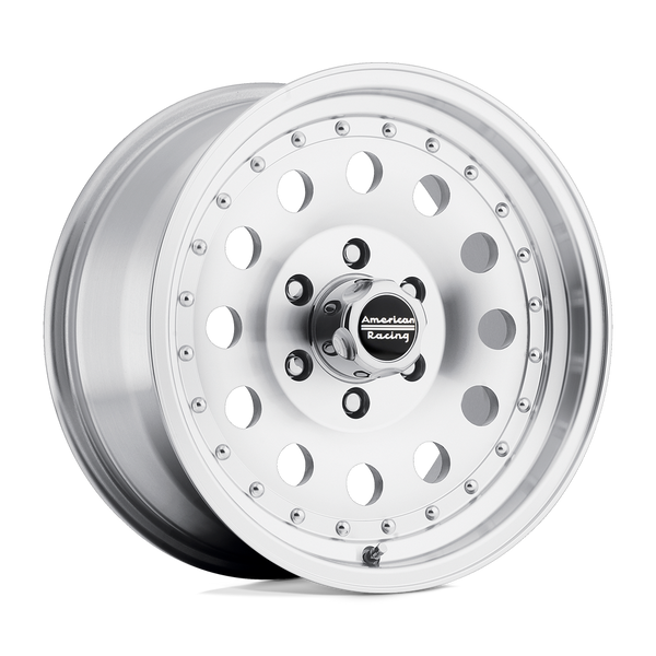 American Racing AR62 OUTLAW II MACHINED Wheels for 2007-2013 CHEVROLET AVALANCHE [] - 18X8 30 MM - 18"  - (2013 2012 2011 2010 2009 2008 2007)