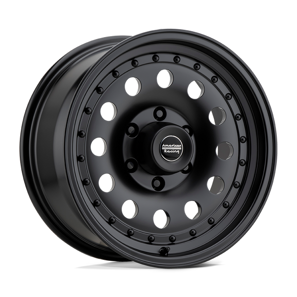 American Racing AR62 OUTLAW II SATIN BLACK Wheels for 2007-2020 CHEVROLET SUBURBAN [] - 18X8 30 MM - 18"  - (2020 2019 2018 2017 2016 2015 2014 2013 2012 2011 2010 2009 2008 2007)