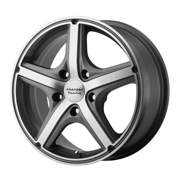 American Racing AR883 MAVERICK ANTHRACITE MACHINED Wheels for 2023-2024 ACURA INTEGRA [] - 17X7.5 40 MM - 17"  - (2024 2023)