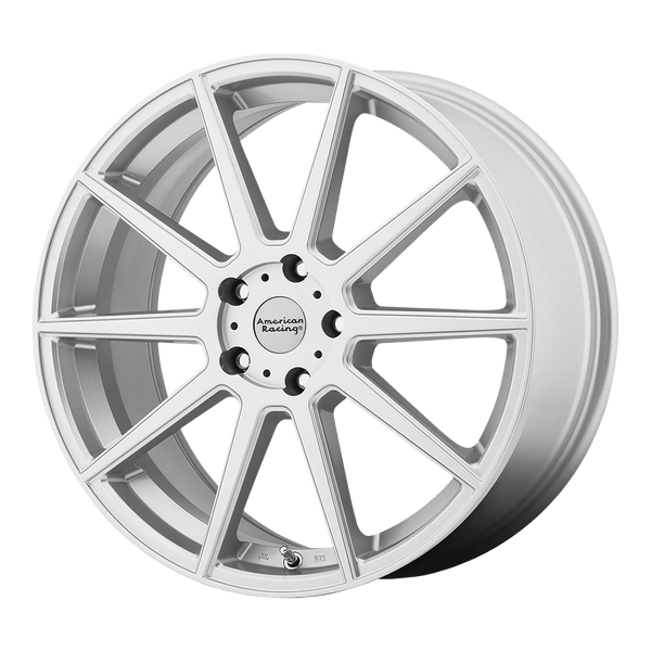 American Racing AR908 SILVER WITH MACHINED FACE Wheels for 2008-2009 PONTIAC G8 [] - 18X8 40 MM - 18"  - (2009 2008)