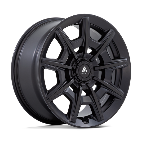 Asanti Black AB041 ESQUIRE SATIN BLACK WITH GLOSS BLACK FACE Wheels for 2012-2016 AUDI A5 | A5 QUATTRO [] - 20X9 35 MM - 20"  - (2016 2015 2014 2013 2012)