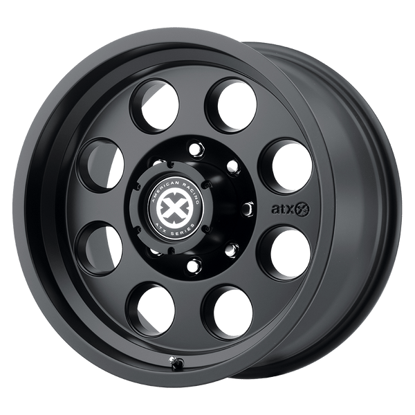 ATX Series AX199 MOJAVE II SATIN BLACK Wheels for 2007-2013 CHEVROLET AVALANCHE [] - 17X8 0 MM - 17"  - (2013 2012 2011 2010 2009 2008 2007)