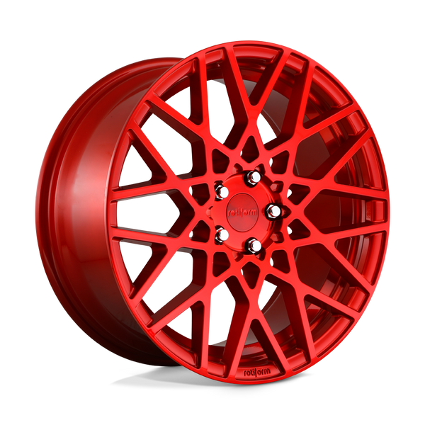 Rotiform R109 BLQ CANDY RED Wheels for 2012-2016 AUDI A5 | A5 QUATTRO [] - 19X8.5 45 MM - 19"  - (2016 2015 2014 2013 2012)