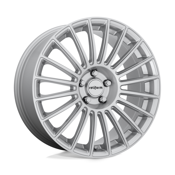 Rotiform R153 BUC GLOSS SILVER Wheels for 2010-2021 VOLKSWAGEN GOLF [] - 18X8.5 45 MM - 18"  - (2021 2020 2019 2018 2017 2016 2015 2014 2013 2012 2011 2010)