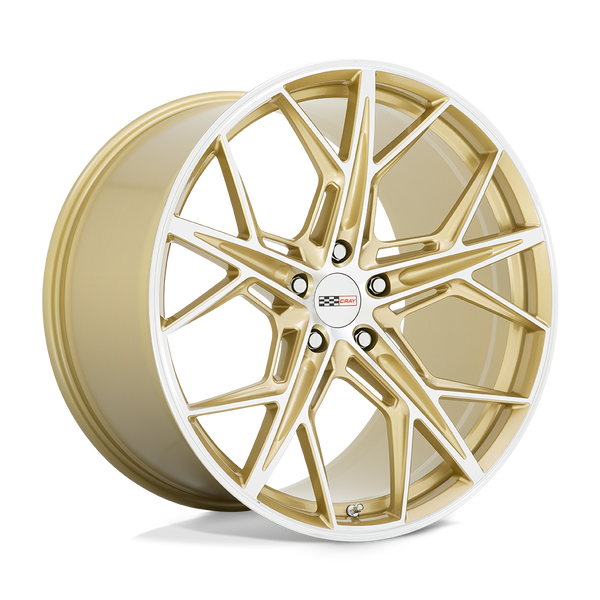 Cray HAMMERHEAD GOLD Wheels for 2008-2009 PONTIAC G8 [] - 20X9 38 MM - 20"  - (2009 2008)