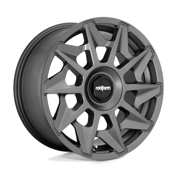 Rotiform R128 CVT MATTE ANTHRACITE Wheels for 2012-2016 AUDI A5 | A5 QUATTRO [] - 18X8.5 45 MM - 18"  - (2016 2015 2014 2013 2012)