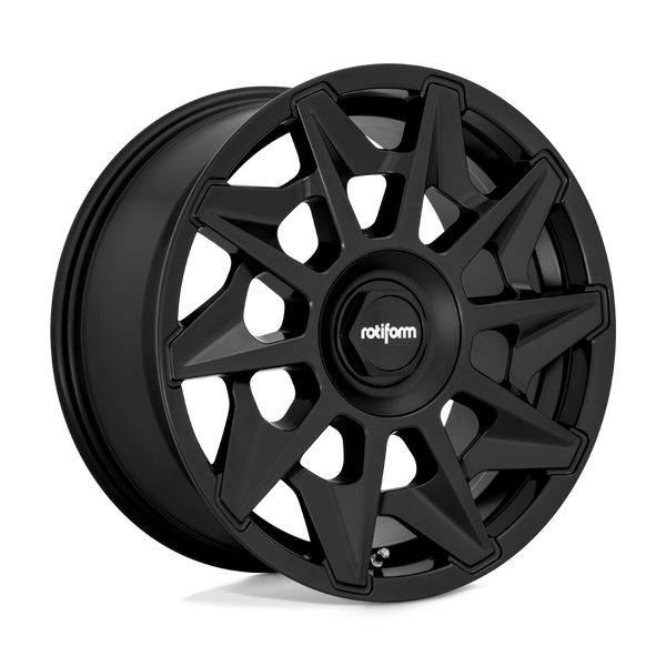 Rotiform R129 CVT MATTE BLACK Wheels for 2012-2016 AUDI A4 | A4 QUATTRO [] - 19X8.5 45 MM - 19"  - (2016 2015 2014 2013 2012)