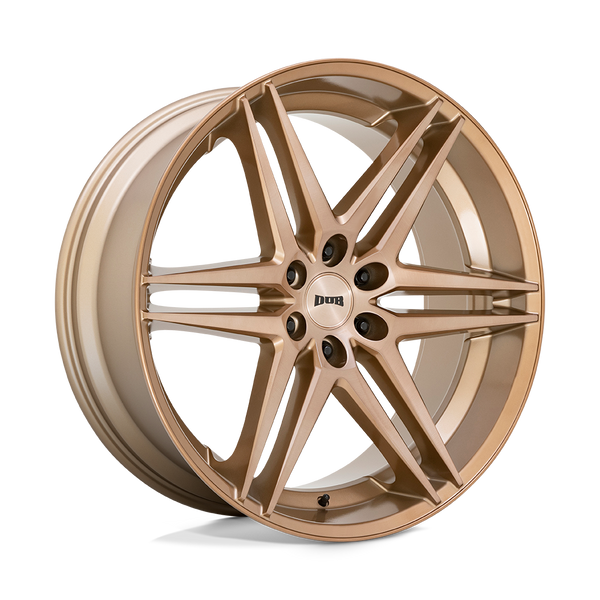 DUB 1PC S266 DIRTY DOG PLATINUM BRONZE Wheels for 2007-2013 CHEVROLET AVALANCHE [] - 24X10 25 MM - 24"  - (2013 2012 2011 2010 2009 2008 2007)