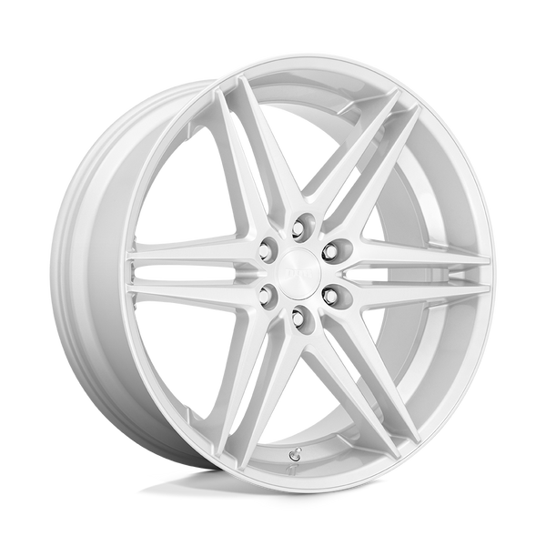 DUB 1PC S270 DIRTY DOG SILVER WITH BRUSHED FACE Wheels for 2007-2020 CHEVROLET SUBURBAN [] - 26X10 25 MM - 26"  - (2020 2019 2018 2017 2016 2015 2014 2013 2012 2011 2010 2009 2008 2007)