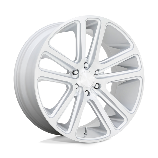 DUB 1PC S257 FLEX GLOSS SILVER BRUSHED FACE Wheels for 2007-2020 CHEVROLET SUBURBAN [] - 26X10 30 MM - 26"  - (2020 2019 2018 2017 2016 2015 2014 2013 2012 2011 2010 2009 2008 2007)