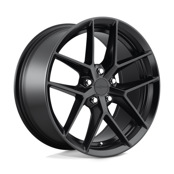 Rotiform R134 FLG MATTE BLACK Wheels for 2010-2021 VOLKSWAGEN GOLF [] - 19X8.5 45 MM - 19"  - (2021 2020 2019 2018 2017 2016 2015 2014 2013 2012 2011 2010)