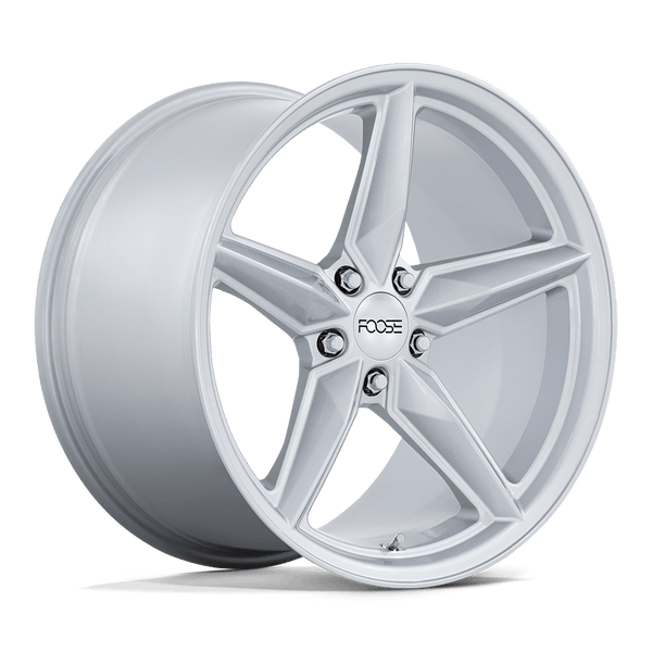 Foose 1PC F174 CF8 GLOSS SILVER Wheels for 2003-2005 NISSAN 350Z [] - 19X9.5 30 MM - 19"  - (2005 2004 2003)