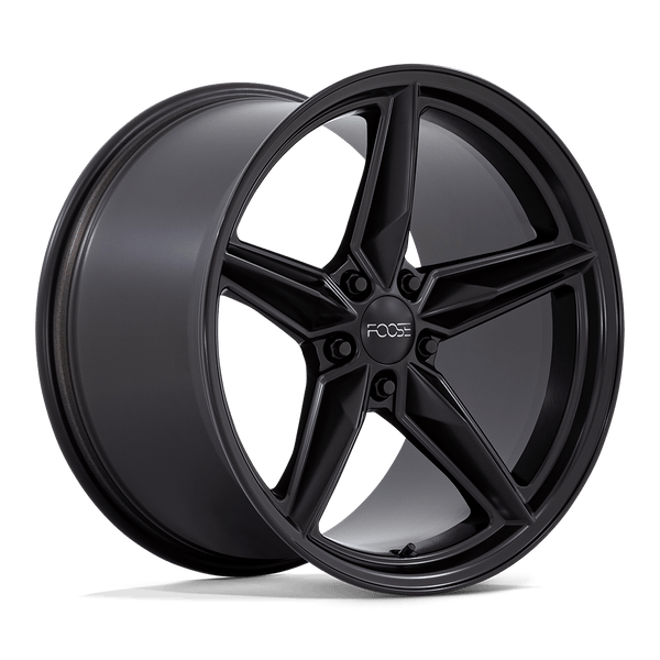 Foose 1PC F175 CF8 MATTE BLACK Wheels for 2003-2005 NISSAN 350Z [] - 19X9.5 30 MM - 19"  - (2005 2004 2003)