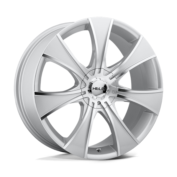 Helo HE874 DARK SILVER W/ MACH FACE Wheels for 2001-2005 LEXUS GS430 [] - 17X7.5 42 MM - 17"  - (2005 2004 2003 2002 2001)