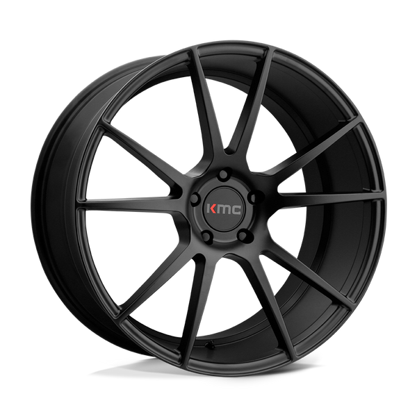 KMC KM709 FLUX SATIN BLACK Wheels for 2008-2009 PONTIAC G8 [] - 20X8.5 35 MM - 20"  - (2009 2008)