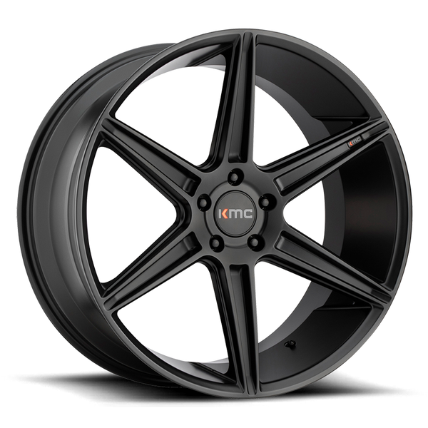 KMC KM711 PRISM SATIN BLACK Wheels for 2012-2016 AUDI A5 | A5 QUATTRO [] - 20X9 35 MM - 20"  - (2016 2015 2014 2013 2012)