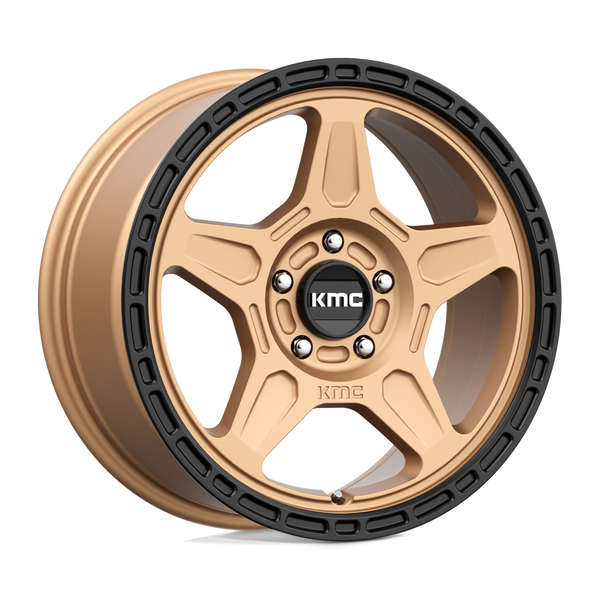 KMC KM721 ALPINE MATTE BRONZE WITH BLACK LIP Wheels for 2023-2024 ACURA INTEGRA [] - 17X8 38 MM - 17"  - (2024 2023)