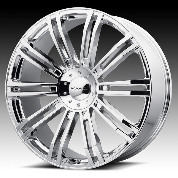 KMC KM677 D2 CHROME Wheels for 2023-2024 ACURA INTEGRA [] - 19X8.5 45 MM - 19"  - (2024 2023)