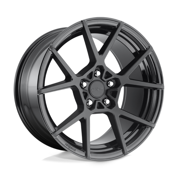 Rotiform R139 KPS MATTE BLACK Wheels for 2010-2016 HYUNDAI GENESIS COUPE [] - 20X8.5 35 MM - 20"  - (2016 2015 2014 2013 2012 2011)