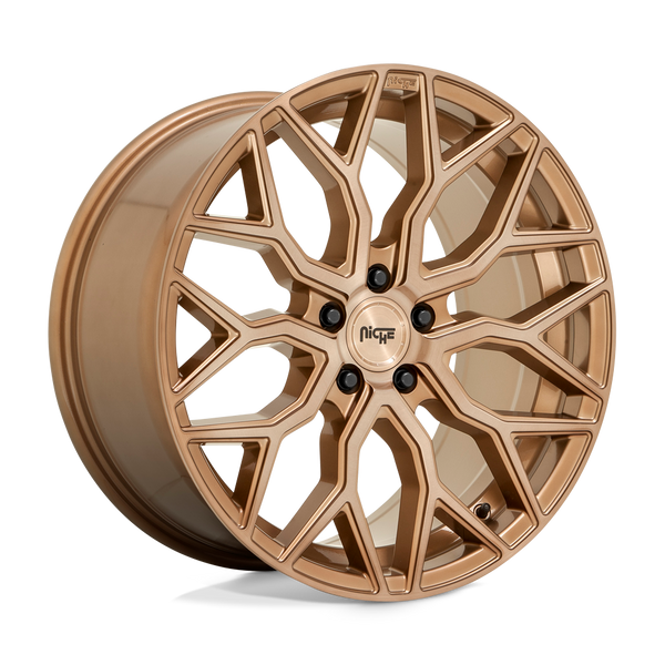 Niche 1PC M263 MAZZANTI BRONZE BRUSHED Wheels for 2023-2024 ACURA INTEGRA [] - 19X8.5 35 MM - 19"  - (2024 2023)