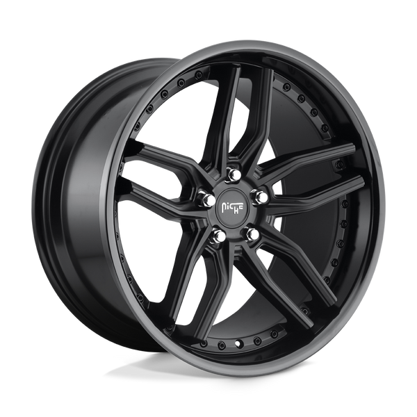 Niche 1PC M194 METHOS GLOSS BLACK MATTE BLACK Wheels for 2023-2024 ACURA INTEGRA [] - 19X8.5 35 MM - 19"  - (2024 2023)