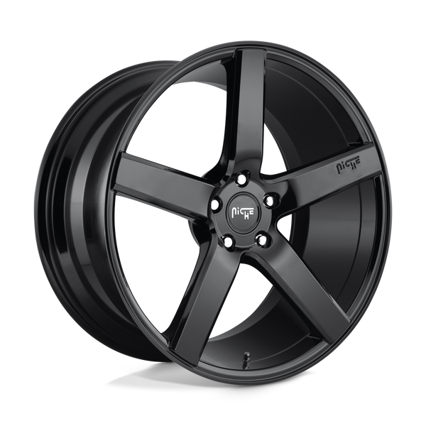 Niche 1PC M188 MILAN GLOSS BLACK Wheels for 2023-2024 ACURA INTEGRA [] - 20X8.5 35 MM - 20"  - (2024 2023)