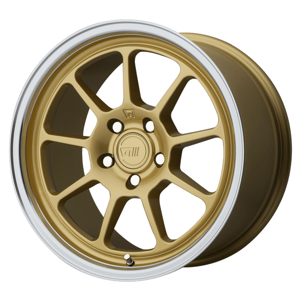 Motegi MR135 GOLD CENTER MACHINED LIP Wheels for 2023-2024 ACURA INTEGRA [] - 17X8.5 45 MM - 17"  - (2024 2023)