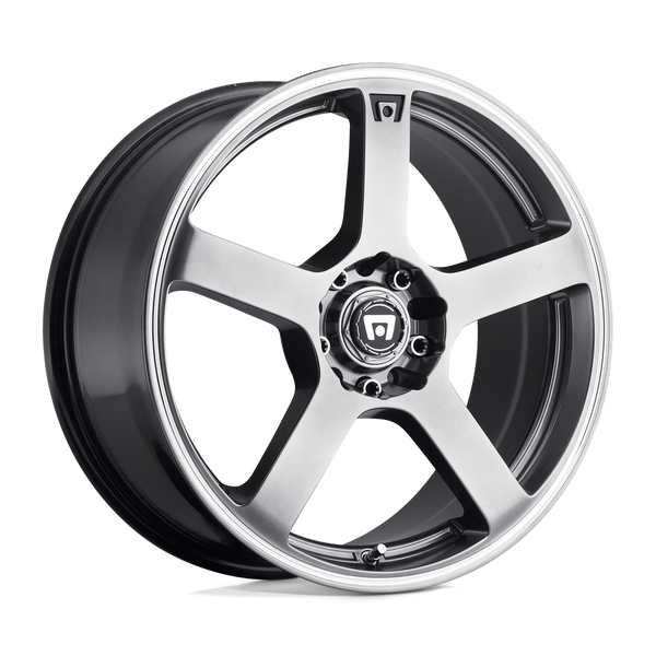 Motegi MR116 FS5 DARK SILVER MACHINED FLANGE Wheels for 2023-2024 ACURA INTEGRA [] - 18X8 45 MM - 18"  - (2024 2023)