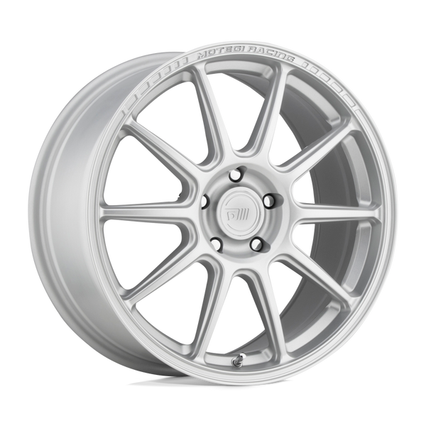 Motegi MR140 SS10 HYPER SILVER Wheels for 2023-2024 ACURA INTEGRA [] - 18X8.5 35 MM - 18"  - (2024 2023)