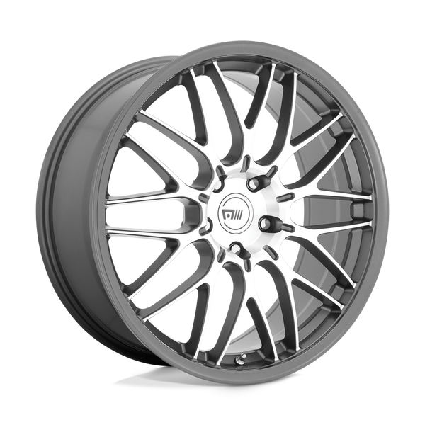 Motegi MR153 CM10 MACHINED GUNMETAL Wheels for 2012-2016 AUDI A4 | A4 QUATTRO [] - 20X8.5 45 MM - 20"  - (2016 2015 2014 2013 2012)