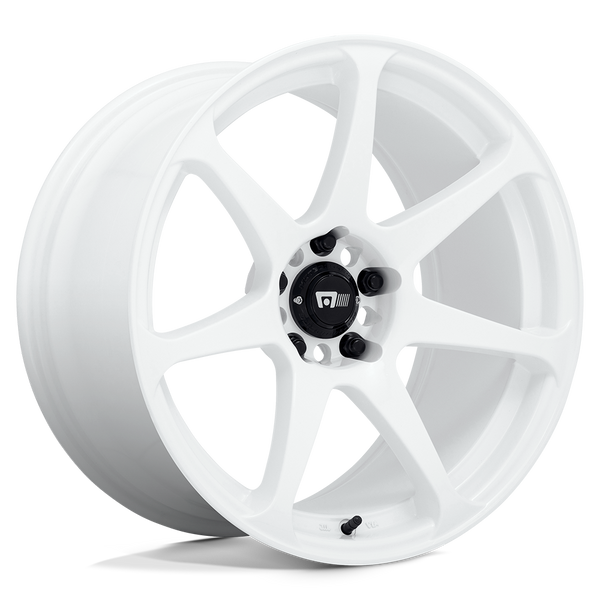 Motegi MR154 BATTLE WHITE Wheels for 2003-2005 NISSAN 350Z [] - 18X8 30 MM - 18"  - (2005 2004 2003)