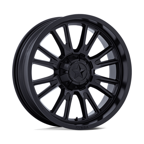 MSA Offroad Wheels M51 THUNDERLIPS MATTE BLACK Wheels for 2006-2008 INFINITI G35 [] - 20X7 0 MM - 20"  - (2008 2007 2006)