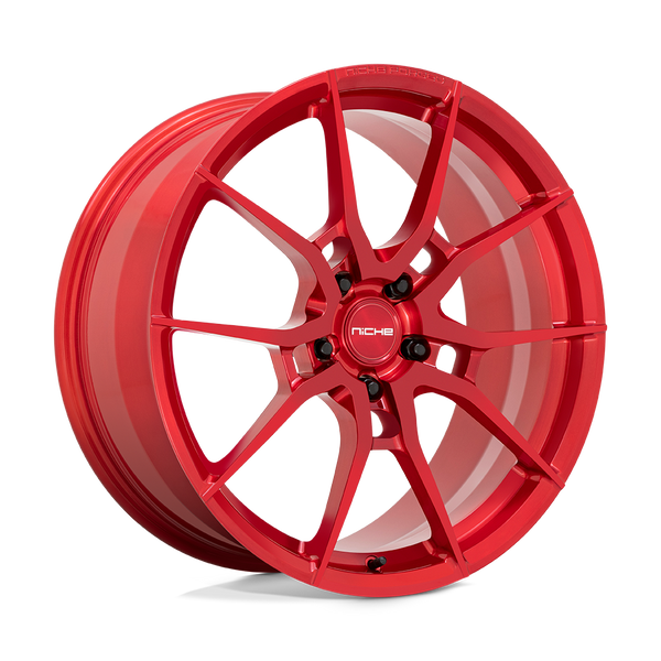 Niche Mono T113 KANAN BRUSHED CANDY RED Wheels for 2023-2024 ACURA INTEGRA [] - 20X8.5 35 MM - 20"  - (2024 2023)