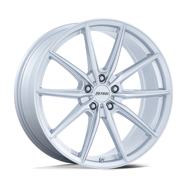 Petrol P4B GLOSS SILVER Wheels for 2001-2005 LEXUS IS300 [] - 20X8.5 40 MM - 20"  - (2005 2004 2003 2002 2001)