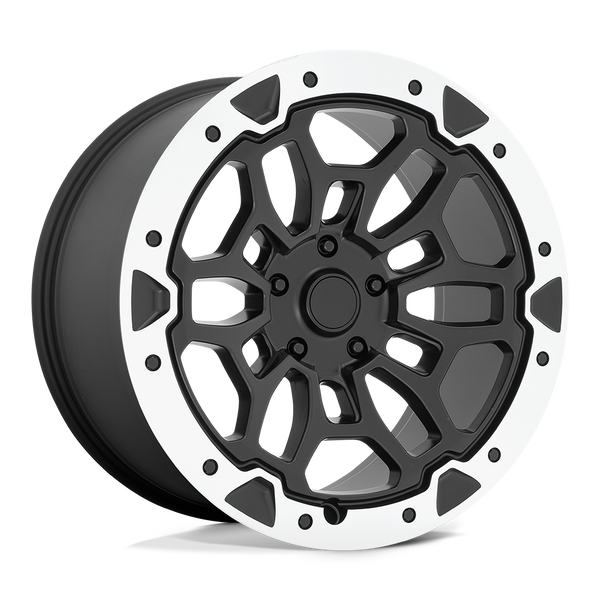 Performance Replicas PR215 MATTE BLACK MACHINED Wheels for 2007-2013 CHEVROLET AVALANCHE [] - 22X10 19 MM - 22"  - (2013 2012 2011 2010 2009 2008 2007)