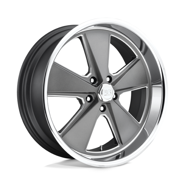 US Mag 1PC U120 ROADSTER MATTE GUN METAL MACHINED Wheels for 2003-2005 NISSAN 350Z [] - 18X8 1 MM - 18"  - (2005 2004 2003)