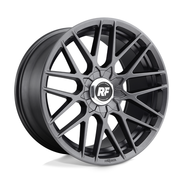 Rotiform R141 RSE MATTE ANTHRACITE Wheels for 2010-2016 HYUNDAI GENESIS COUPE [] - 20X8.5 35 MM - 20"  - (2016 2015 2014 2013 2012 2011)