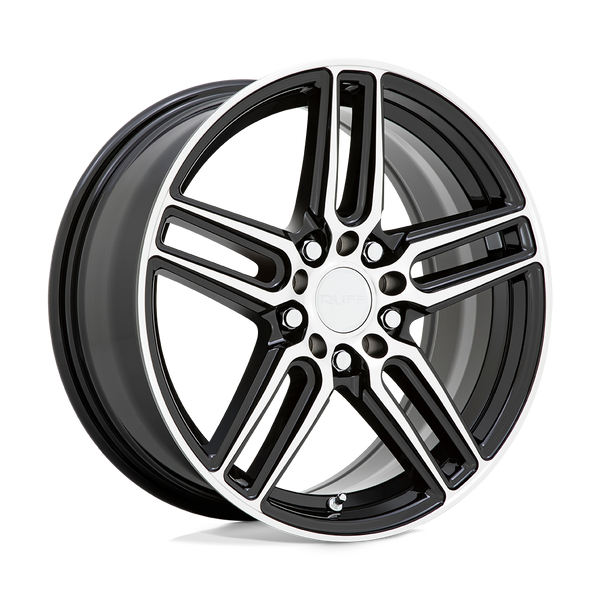 Ruff NITRO GLOSS BLACK W/ MACHINED FACE Wheels for 2023-2024 ACURA INTEGRA [] - 18X8 38 MM - 18"  - (2024 2023)