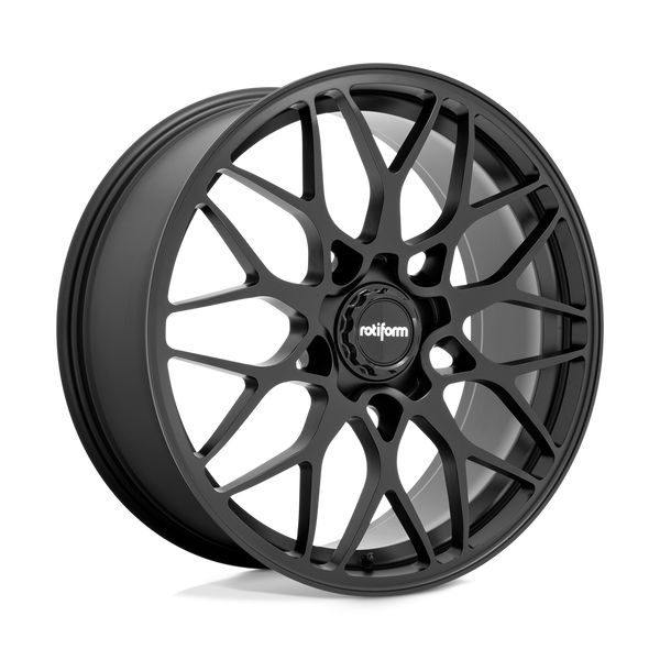 Rotiform R190 MATTE BLACK Wheels for 2012-2016 AUDI A5 | A5 QUATTRO [] - 20X9 45 MM - 20"  - (2016 2015 2014 2013 2012)