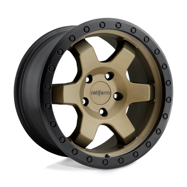 Rotiform R150 SIX-OR MATTE BRONZE BLACK BEAD RING Wheels for 2007-2013 CHEVROLET AVALANCHE [] - 17X9 1 MM - 17"  - (2013 2012 2011 2010 2009 2008 2007)