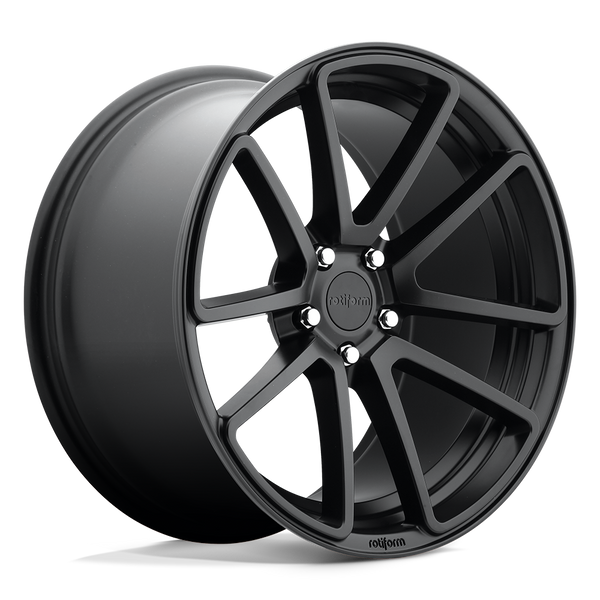 Rotiform R122 SPF MATTE BLACK Wheels for 2012-2016 AUDI A5 | A5 QUATTRO [] - 18X8.5 45 MM - 18"  - (2016 2015 2014 2013 2012)