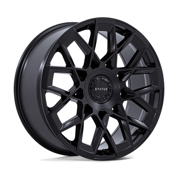 Status ST005 MATRIX M-BLK Wheels for 2007-2013 CHEVROLET AVALANCHE [] - 22X9.5 25 MM - 22"  - (2013 2012 2011 2010 2009 2008 2007)