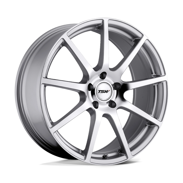 TSW INTERLAGOS SILVER W/ MIRROR CUT FACE Wheels for 2012-2016 AUDI A4 | A4 QUATTRO [] - 17X8 45 MM - 17"  - (2016 2015 2014 2013 2012)