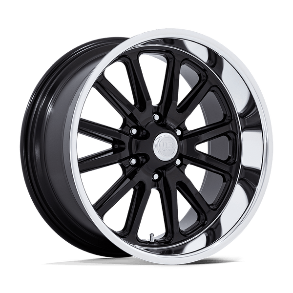 US Mag 1PC UC145 RAMBLER 6 GLOSS BLACK W/ DIAMOND CUT LIP Wheels for 2007-2020 CHEVROLET SUBURBAN [] - 20X9.5 1 MM - 20"  - (2020 2019 2018 2017 2016 2015 2014 2013 2012 2011 2010 2009 2008 2007)